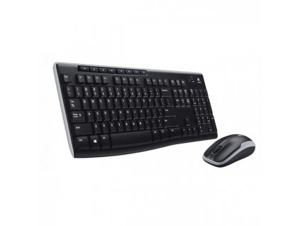 Bezdrôtový set klávesnica Logitech MK 270 + myš, optický, USB, CZ/SK