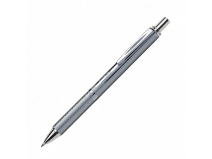 Gélový roller Pentel Energel Steel, strieborný