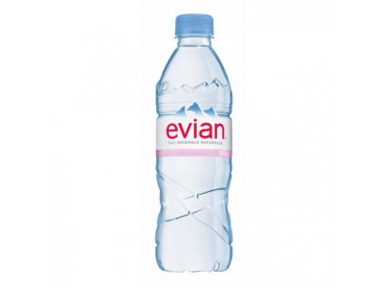 Minerálna voda Evian 24 x 0,5 ℓ PET