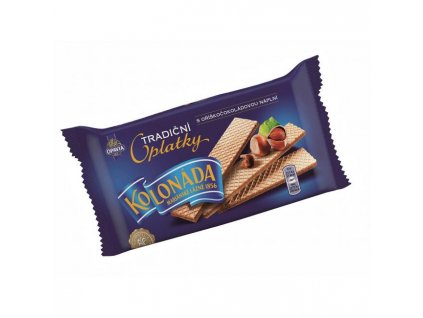 Oblátky Kolonáda Premium - oriešková čokoláda 140 g