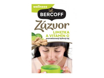 Čaj Bercoff Klember zázvorový limetka s vitamínom C HB 36 g