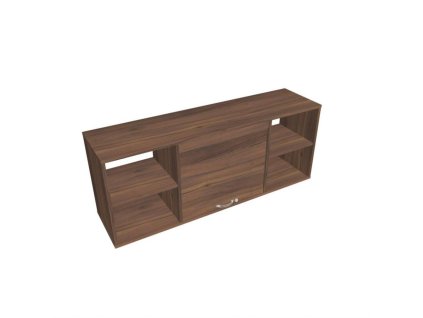 Závesná skriňa Strong, orech, zámok