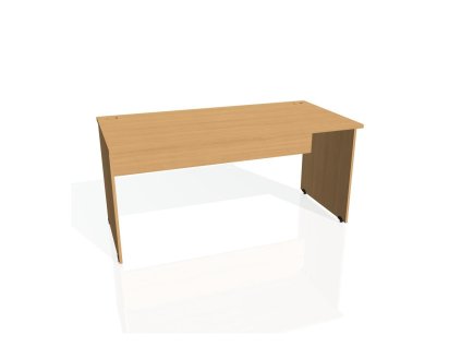 Pracovný stôl Gate, 160x75,5x80 cm, buk/buk