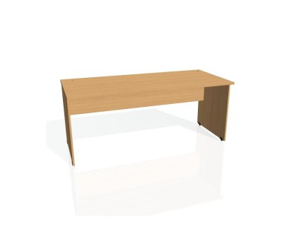 Pracovný stôl Gate, 180x75,5x80 cm, buk/buk