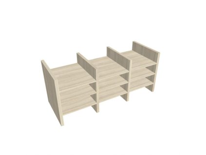 Spisová vložka Strong, univerzálna, 33x76,2x29 cm, agát