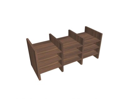 Spisová vložka Strong, univerzálna, 33x76,2x29 cm, orech