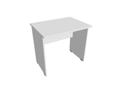 Pracovný stôl Gate, 80x75,5x60 cm, biely/biely