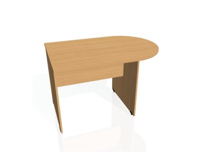 Doplnkový stôl Gate, 120x75,5x80 cm, buk/buk