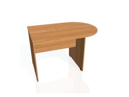 Doplnkový stôl Gate, 120x75,5x80 cm, jelša/jelša