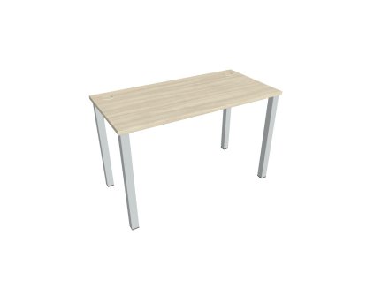 Pracovný stôl Uni, 120x75,5x60 cm, agát/sivá