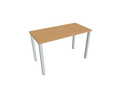 Pracovný stôl Uni, 120x75,5x60 cm, buk/sivá