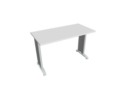 Pracovný stôl Flex, 120x75,5x60 cm, biely/kov