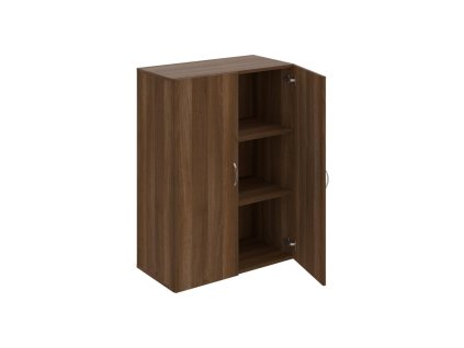 Policová skriňa Drive, 80x111x42 cm, orech/orech