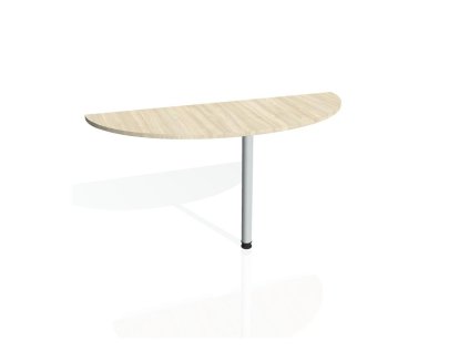 Doplnkový stôl Gate, 160x75,5x60 cm, agát/kov