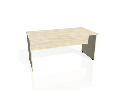 Rokovací stôl Gate, 160x75,5x80 cm, agát/agát