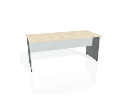 Rokovací stôl Gate, 180x75,5x80 cm, agát/sivá