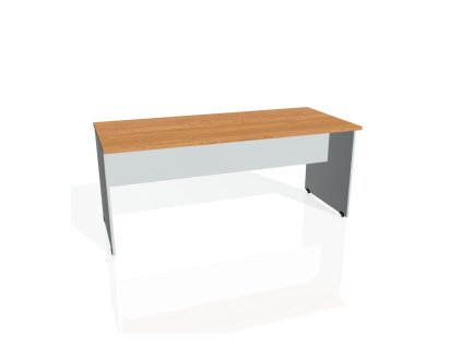 Rokovací stôl Gate, 180x75,5x80 cm, jelša/sivá
