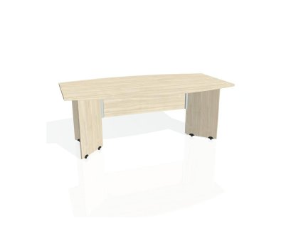 Rokovací stôl Gate, 200x75,5x110 cm, agát/agát