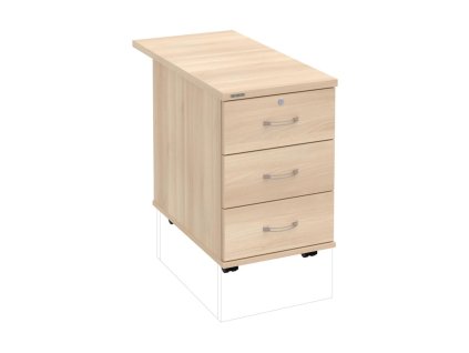 Kontajner Hobis, 40x60x80 cm, agát/agát