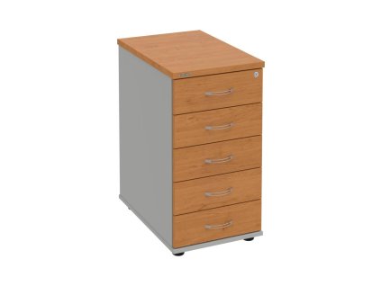 Kontajner Hobis, 40x75,5x60 cm, jelša/sivý