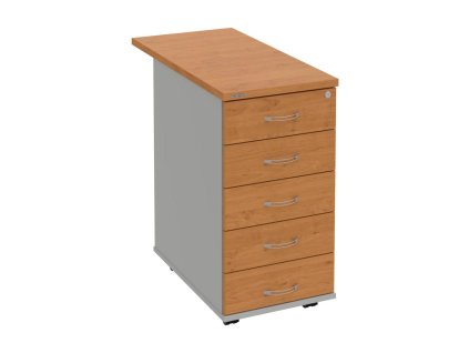 Kontajner Hobis, 40x75,5x80 cm, jelša/sivý