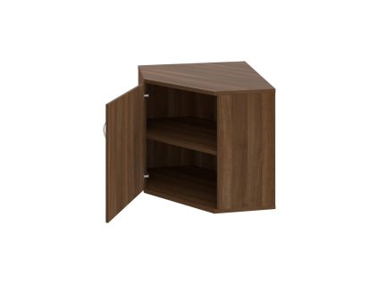 Policová skriňa Strong L, 80x76,8x40 cm, orech/orech