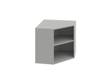 Policová skriňa Drive, 80x74x40 cm, sivá