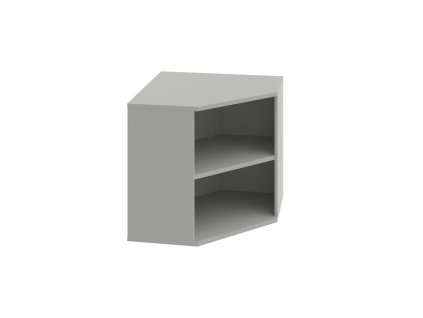 Policová skriňa Strong, 80x76,8x40 cm, sivá