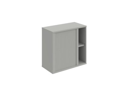 Policová skriňa Strong, 80x76,8x40 cm, sivá/sivá