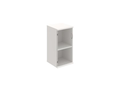 Policová skriňa Strong L, 40x76,8x40 cm, biela