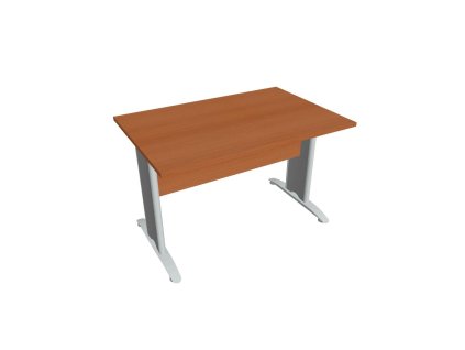 Rokovací stôl Cross, 120x75,5x80 cm, čerešňa/kov