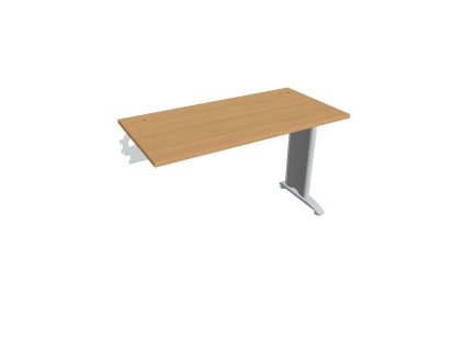 Pracovný stôl Flex, 120x75,5x60 cm, buk/kov