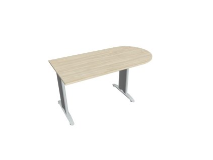 Doplnkový stôl Flex, 160x75,5x80 cm, agát/kov