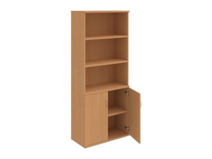 Policová skriňa Strong, 80x192x40 cm, buk/buk