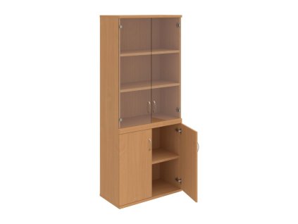 Policová skriňa Strong, 80x192x40 cm, buk/buk