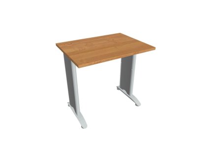 Pracovný stôl Flex, 80x75,5x60 cm, jelša/kov