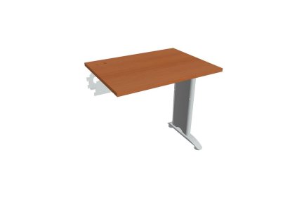 Pracovný stôl Flex, 80x75,5x60 cm, čerešňa/kov