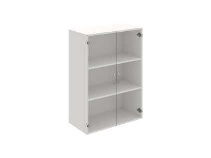 Policová skriňa Drive, 80x111x42 cm, biela