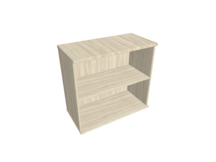 Prídavná skriňa k stolu Hobis, 80x75,5x40 cm, agát