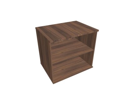 Prídavná skriňa k stolu Hobis, 80x75,5x60 cm, orech