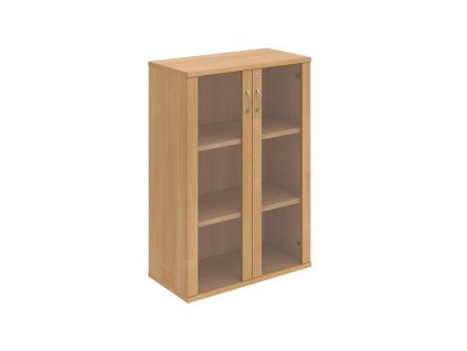 Policová skriňa Strong, zámok, 80x115,2x40 cm, dub/dub