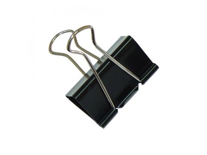 Klipy na dokumenty Office Products 19mm čierne