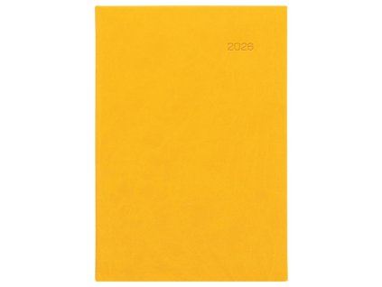 Diár Viva denný A5 14,8 x 21 cm žltý 2026