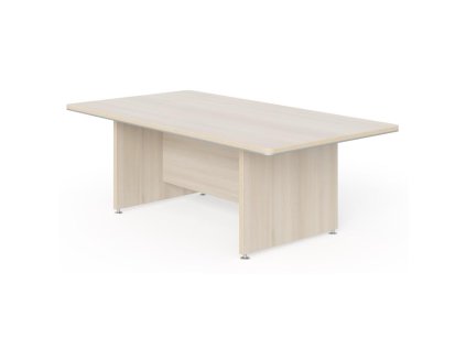 Stôl rokovací Lenza Wels, 220x76,2x120cm, agát svetlý