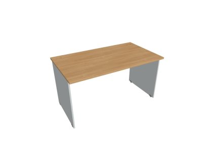 Pracovný stôl Gate, 140x75,5x80 cm, dub/sivý
