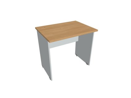 Pracovný stôl Gate, 80x75,5x60 cm, dub/sivý