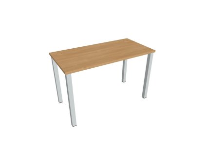 Pracovný stôl Uni, 120x75,5x60 cm, dub/sivá