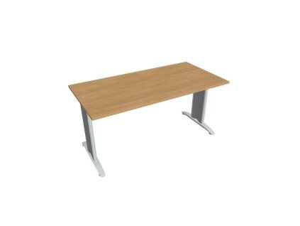 Rokovací stôl Flex, 160x75,5x80 cm, dub/kov