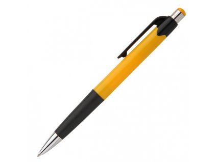 Guľôčkové pero plastové GARNA žlté