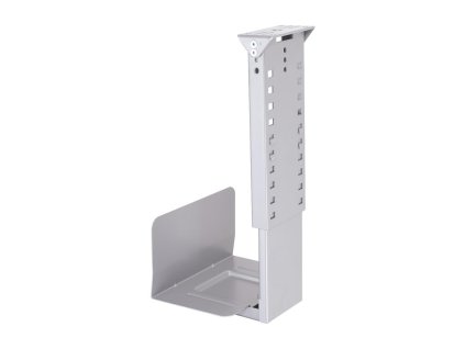 Závesný nosič PC Rack, 20-30x39-59x24 cm (šxvxh), sivá
